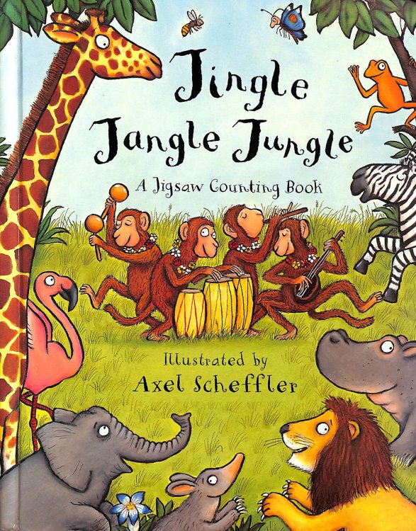 Jingle Jangle Jungle (Jigsaw Book)