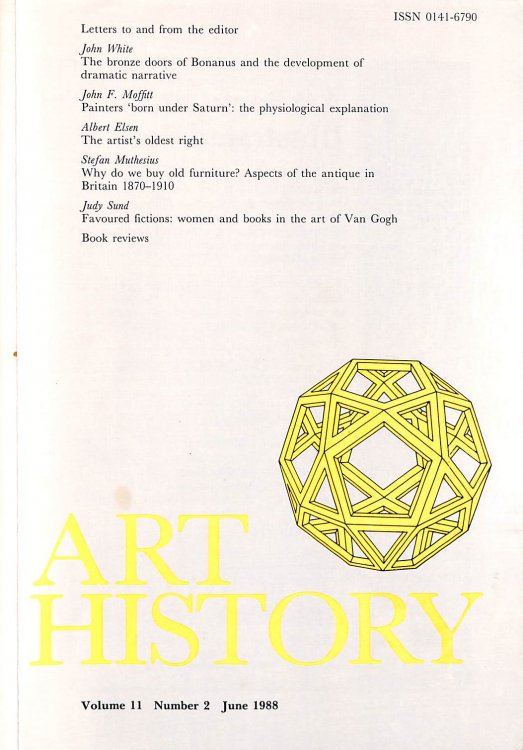 Art History; Volume 11, Number 2, June 1988