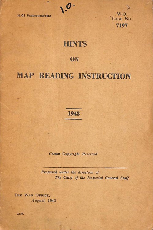 Hints on Map Reading - War Office