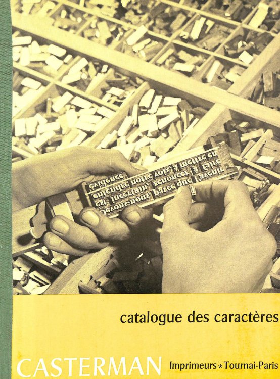 Casterman Catalogue des caracteres
