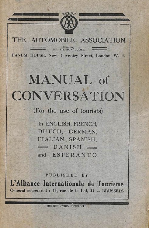 Manual of Conversation