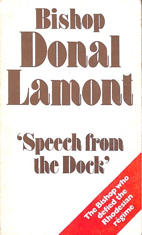 Speech from the Dock