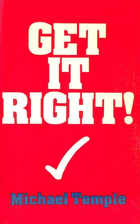 Get It Right!: A Pocket Guide to Written English
