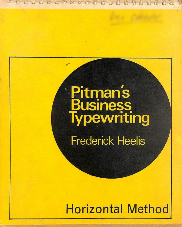 Pitman's business typewriting
