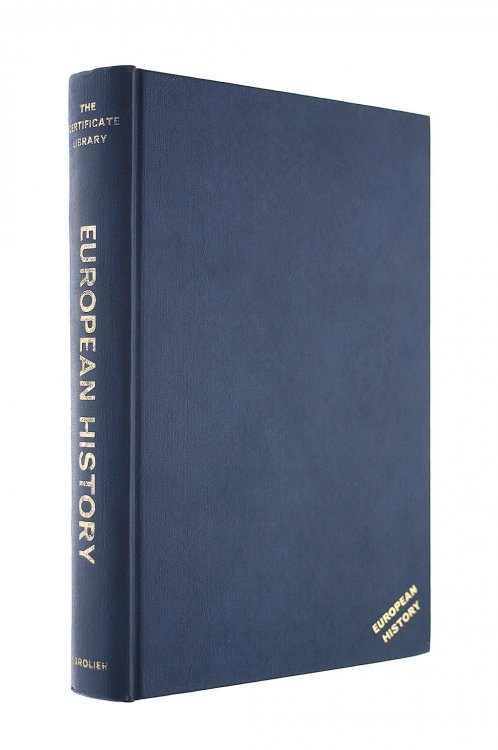 the certificate library EUROPEAN HISTORY