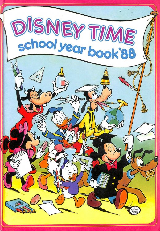 Disney Time School Year Book 1988