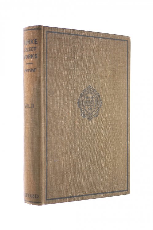 Burke Select Works vol II