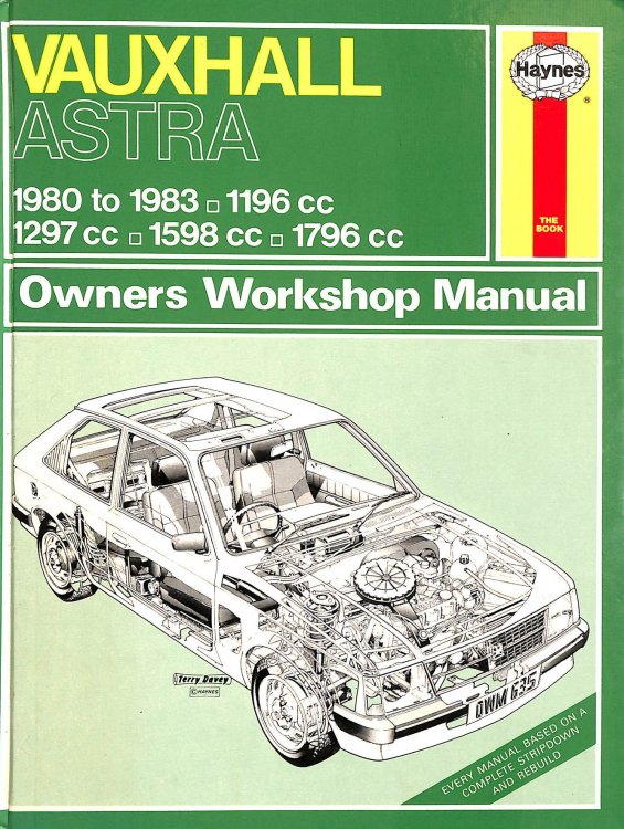 Vauxhall Astra 1980-83 Owner's Workshop Manual