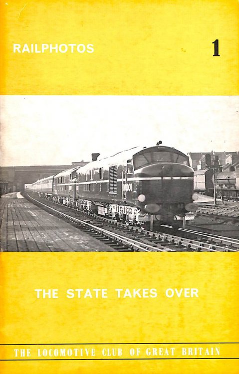 The State Takes Over; Railphotos 1