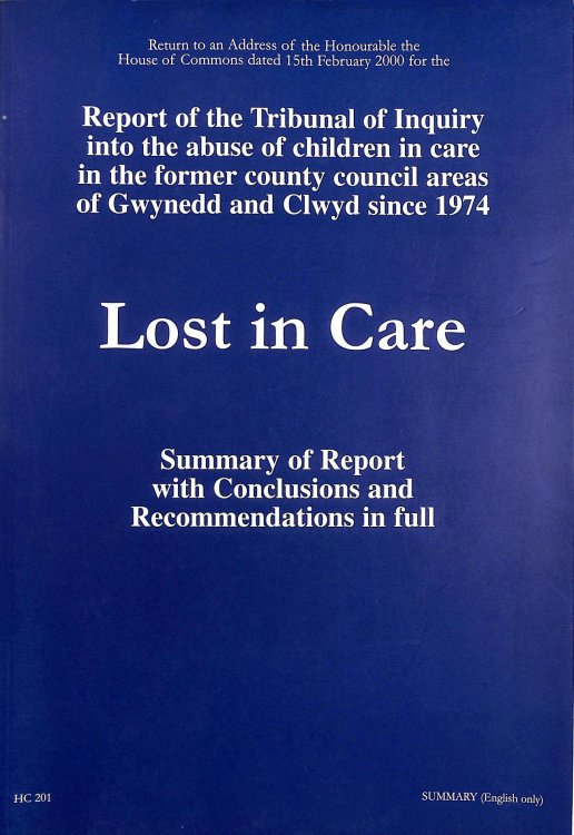 Lost in Care. Summary of Report with Conclusions and Recommendations in Full