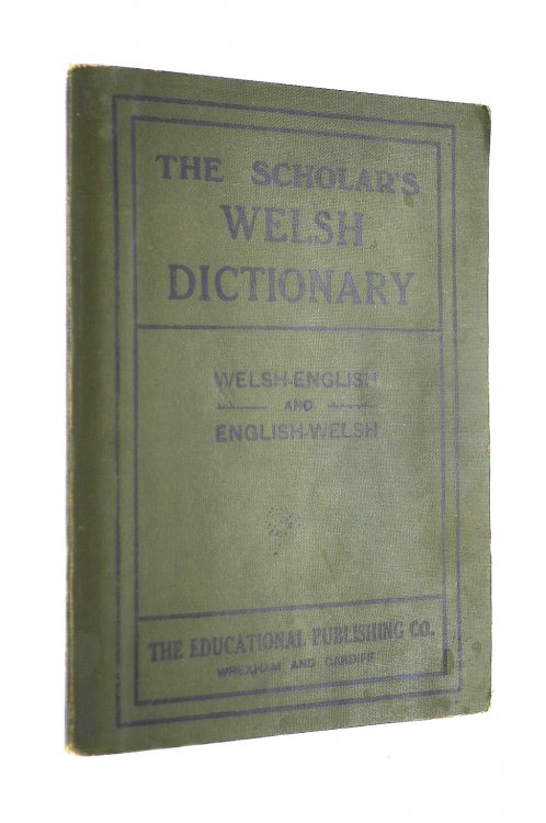 Geiriadur Y Plentyn, The Scholar's Dictionary
