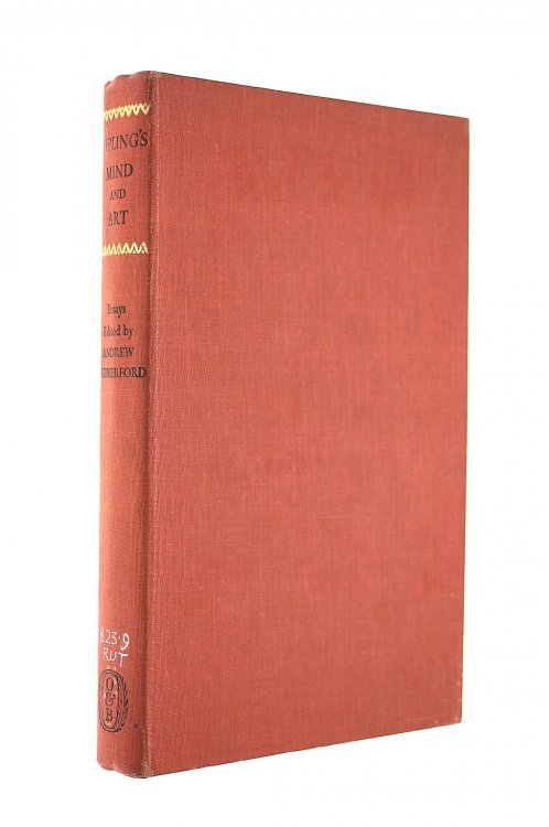 Kipling'S Mind And Art. Essays. Edited By Andrew Rutherford.
