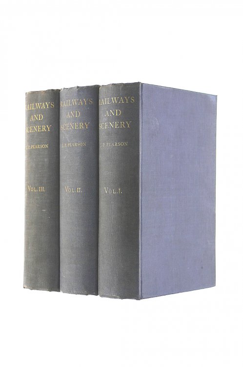 RAILWAYS AND SCENERY: Three Volume Set
