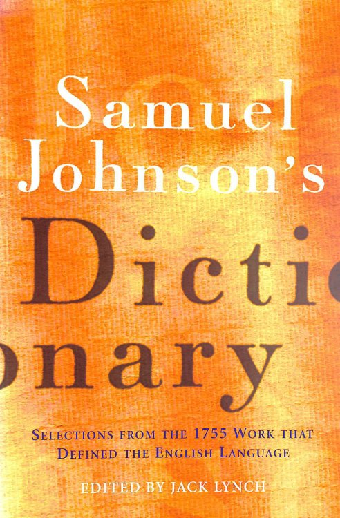 Samuel Johnsons Dictionary