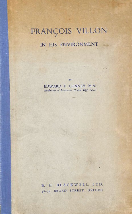 Francois Villon in His Environment