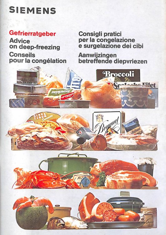 Siemens: Advice On Deep-Freezing