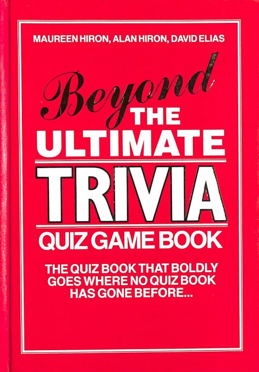 Beyond the Ultimate Trivia Quiz Game Book