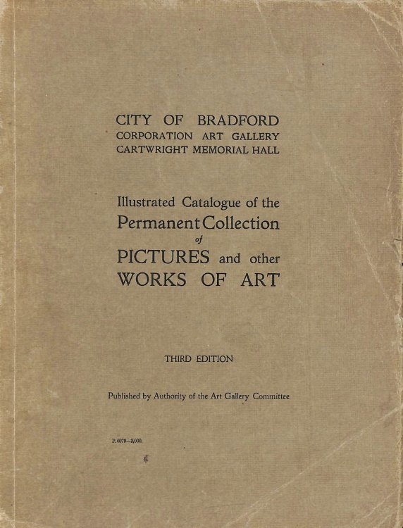 Illustrated Catalogue of the Permanent Collection of Pictures and Other Works of Art