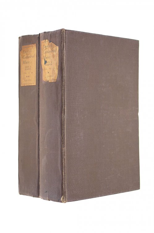 A History Of English Cathedral Music: 1549-1889. 2 Vols