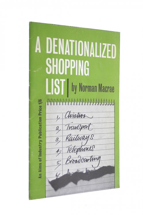 A denationalized shopping list