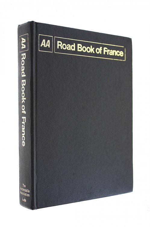 AA Road Book of France with gazetteer itineraries, maps and town plans