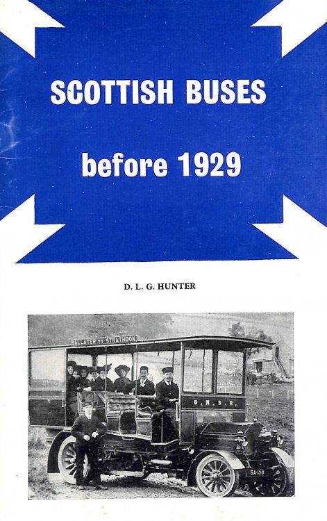 Scottish Buses Before 1929