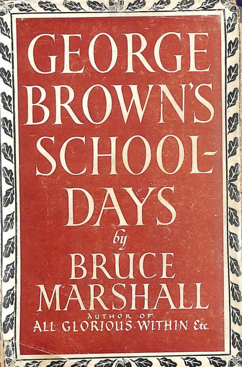 George Brown's schooldays