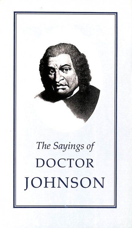 The Sayings of Samuel Johnson (Duckworth Sayings Series)