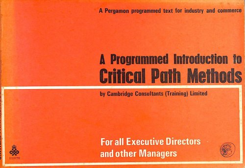 Programmed Introduction Critical Path Pergamon