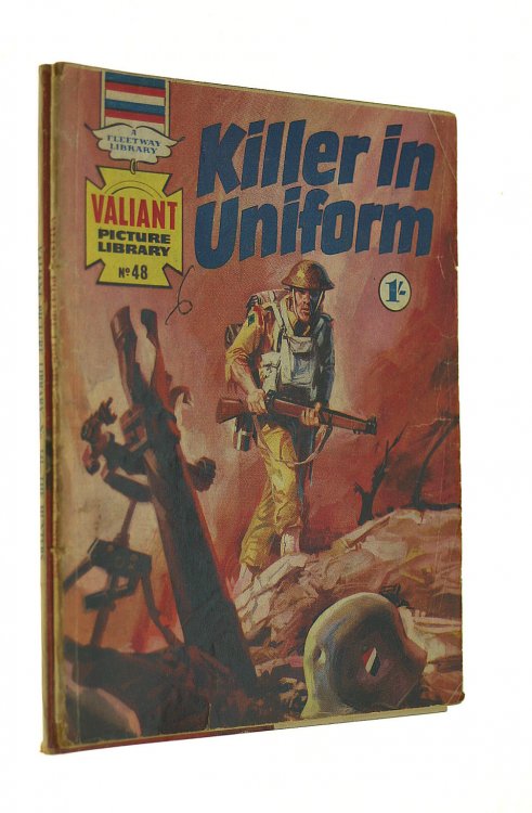 Valiant Picture Library No 48 'Killer in Uniform' and No. 141 'The Hunters'