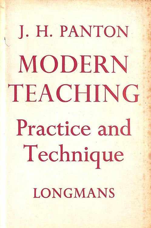 Modern Teaching Practice And Technique