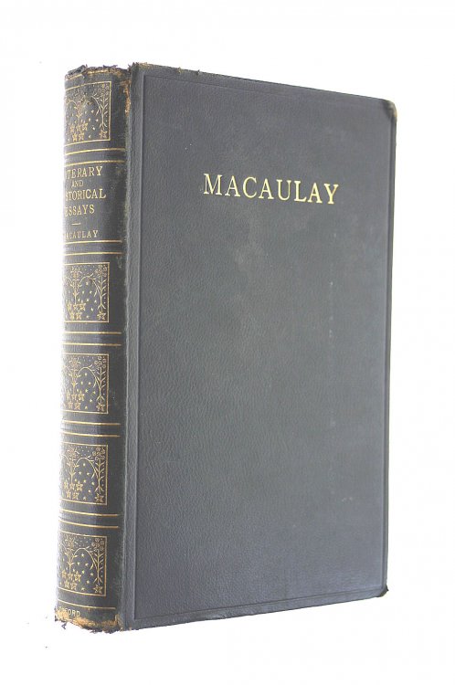 Literary and Historical Essays Contributed to the Edinburgh Review (Oxford Edition)
