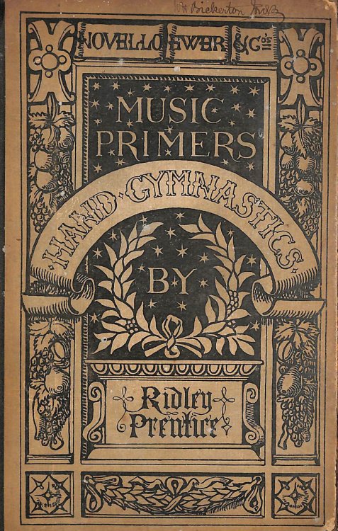 Hand Gymnastics For The Scientific Development Of The Muscles Used In Playing The Pianoforte