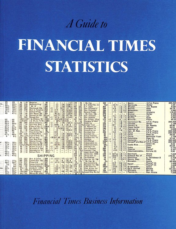 A Guide to Financial times statistics
