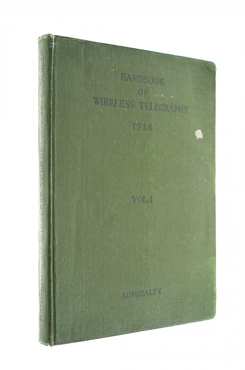 B.R. 229. Admiralty handbook of wireless telegraphy. Volume I : Magnetism and Electricity.