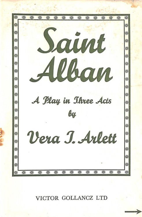 Saint Alban. A Play in Three Acts