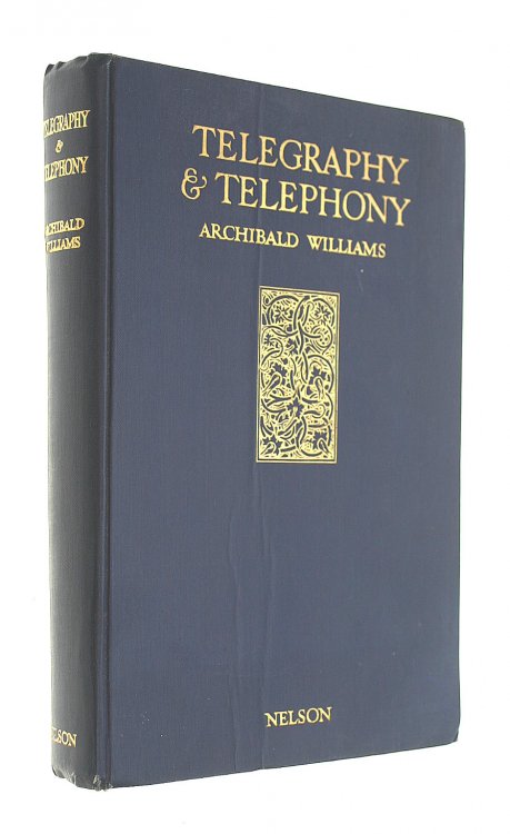 Telegraphy And Telephony, Gift inscription by the author
