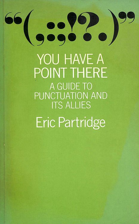 You Have a Point There