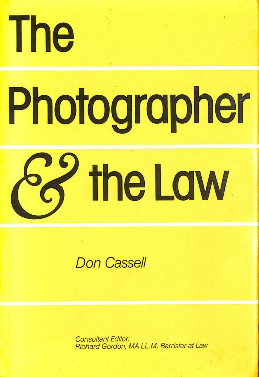 The Photographer and the Law