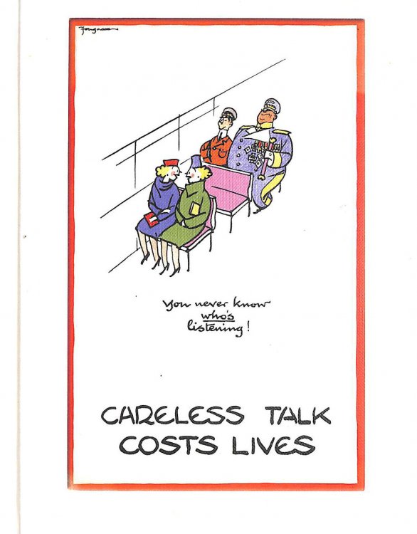 Careless Talk Costs Lives