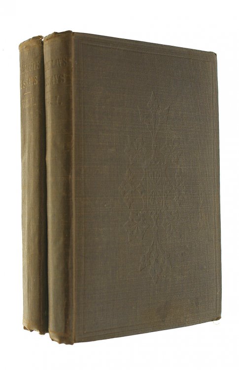 Critical And Historical Essays: In 2 Vols.