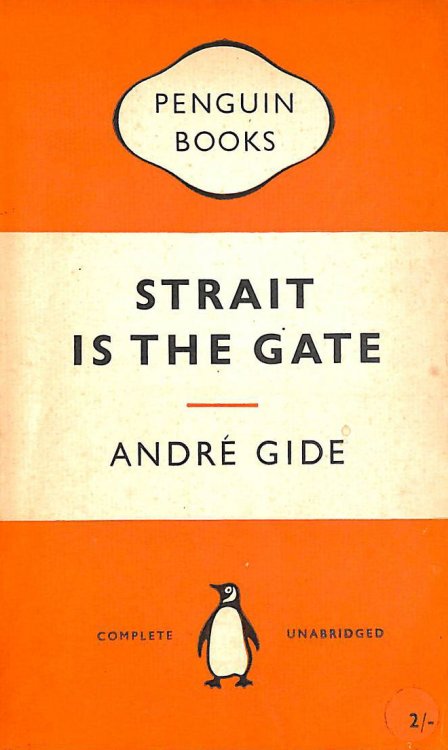 Strait Is The Gate.