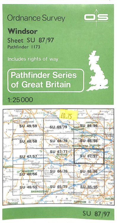 Windsor (Sheet 1173 (SU87 / 97)) (Pathfinder maps)
