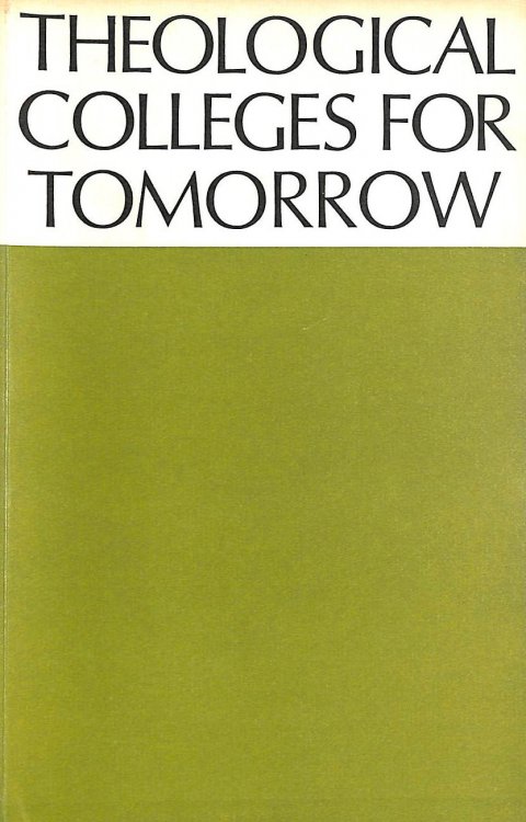 Theological colleges for tomorrow