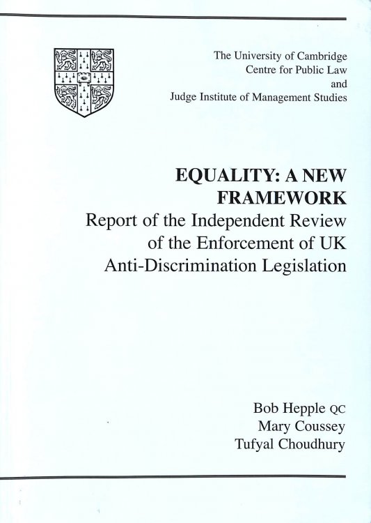 Equality: A New Framework