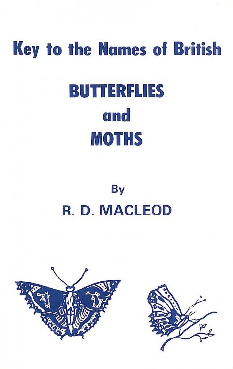 Key To The Names Of British Butterflies And Moths