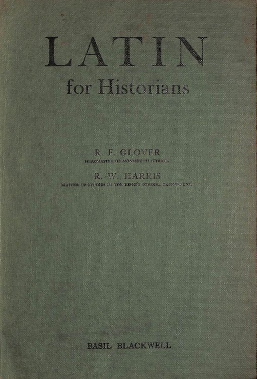 Latin For Historians