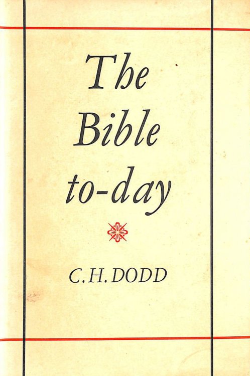 The Bible To-Day