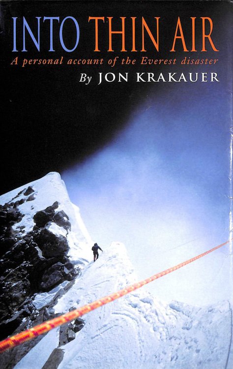 Into Thin Air: Personal Account of the Everest Disaster