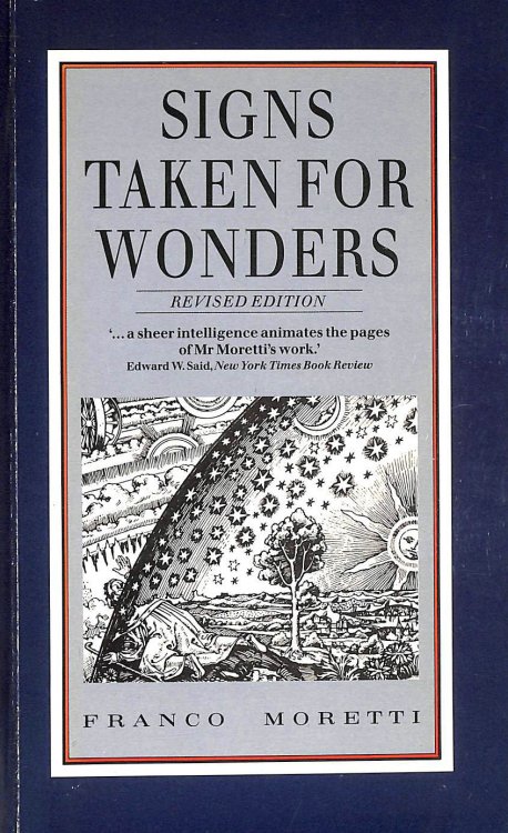 Signs Taken for Wonders: Essays in the Sociology of Literary Forms